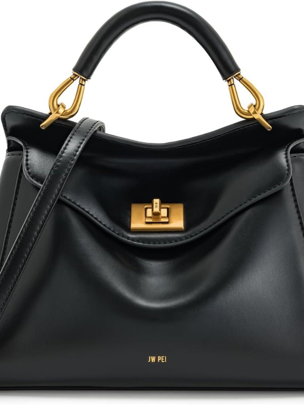 JW PEI Lucia Classic Top Handbag in Black
